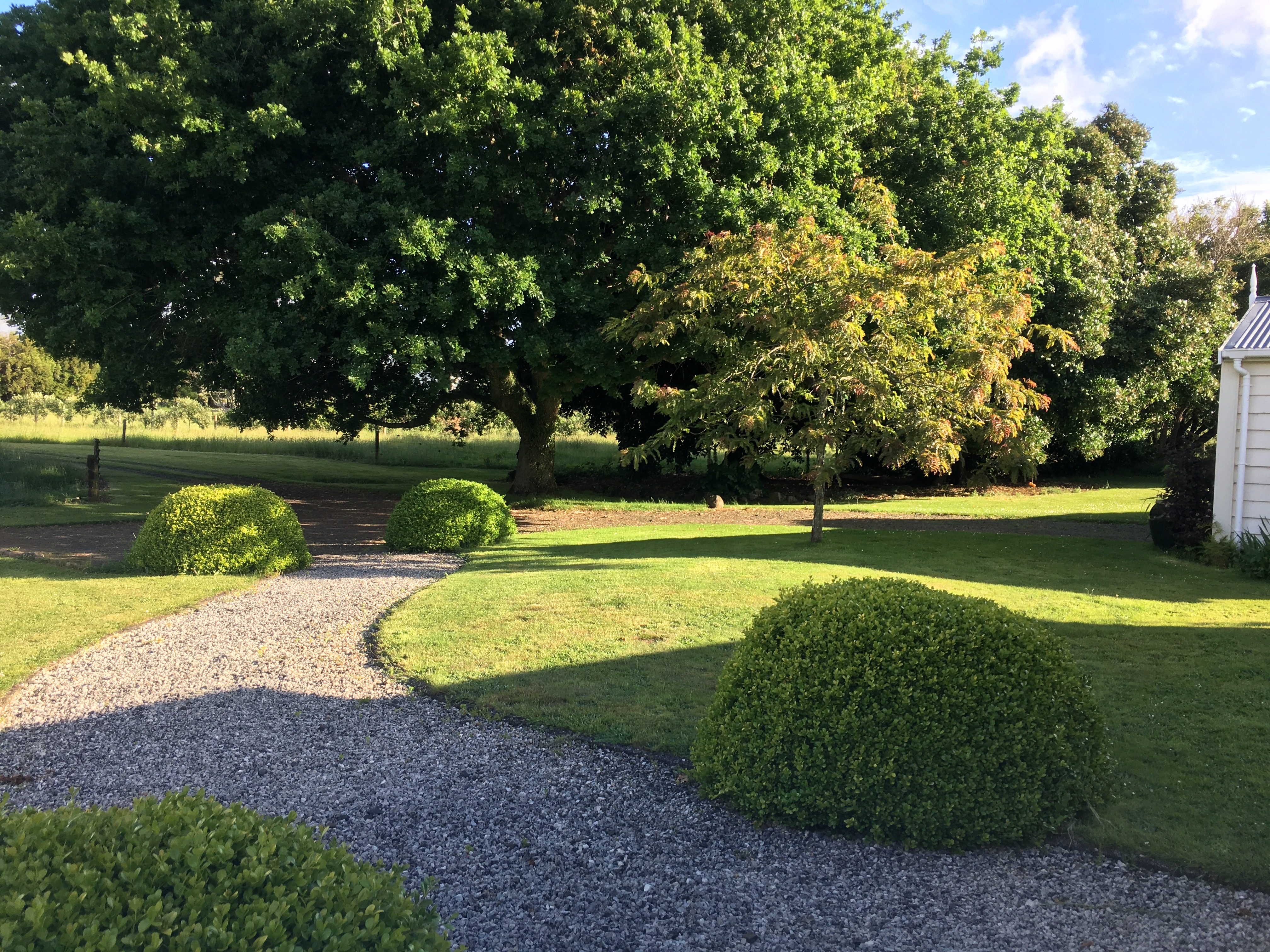 Entrance path